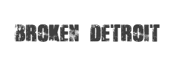 Broken Detroit字体