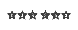 DJB Shape Up Stars字体