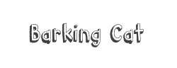 Barking Cat DEMO字体