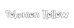 Pokemon Hollow字体