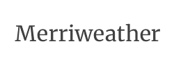 Merriweather字体
