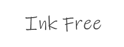 Ink Free字体