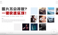 【PPT版式】图片太多，不会排版？一键实现布局
