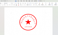 如何用word快速制作电子印章,详细步骤分享